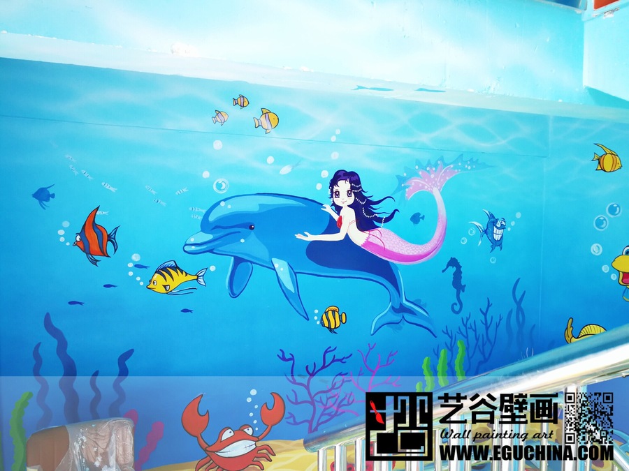 哈尔滨水润教育彩绘